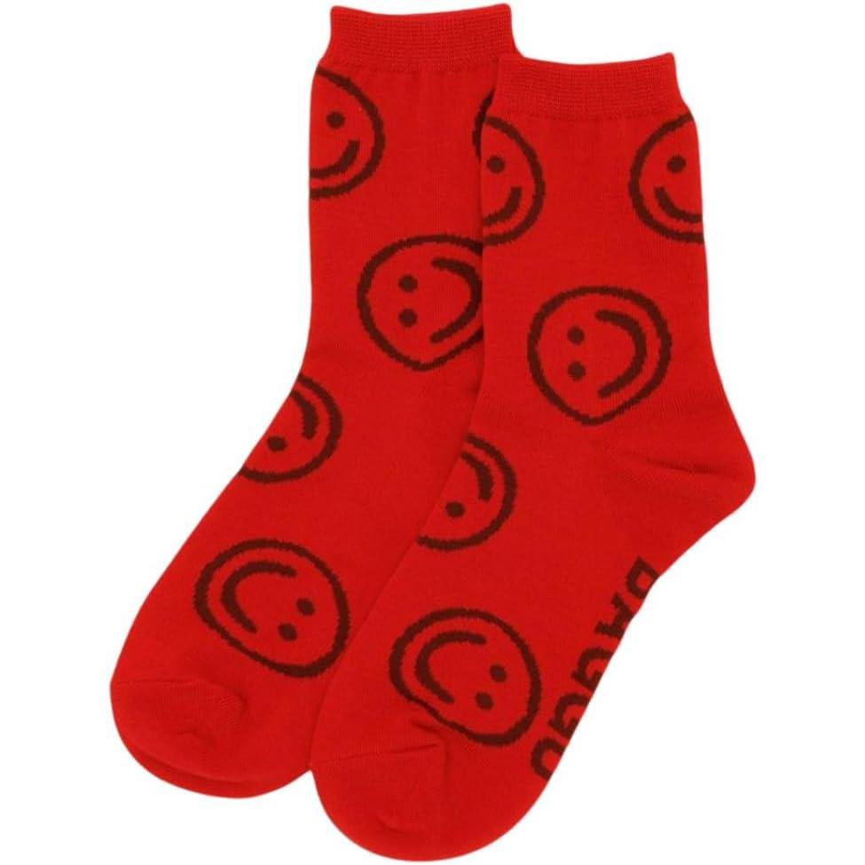 imageBAGGU Crew SockRed Happy