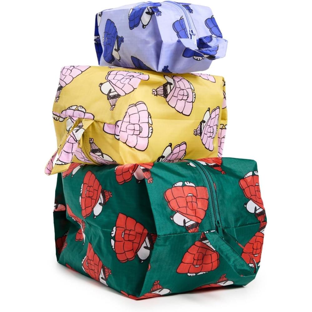 imageBAGGU Womens 3D Zip Set Puffer Snoopy Print One Size