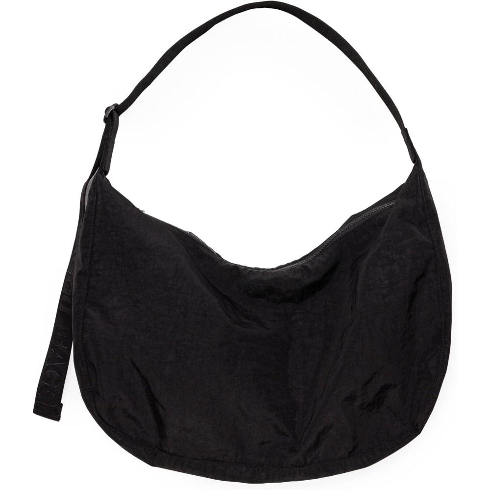 imageLarge Nylon Crescent BagBlack 375