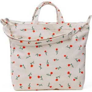 BAGGU Horizontal Zip Duck Bag(Painted Wildflower)