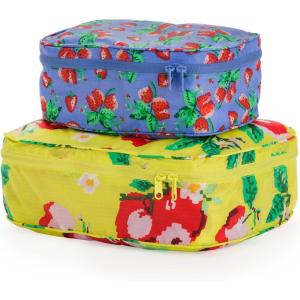 BAGGU Packing Cube Set – Needlepoint Fruit