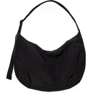Large Nylon Crescent Bag(Black 37.5″)