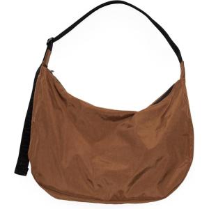 Large Nylon Crescent Bag(Brown 36.5″)