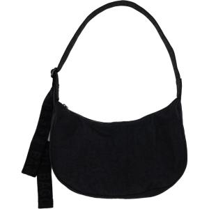 BAGGU Medium Nylon Crescent Bag – Black