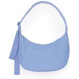 BAGGU Medium Nylon Crescent Bag – French Blue