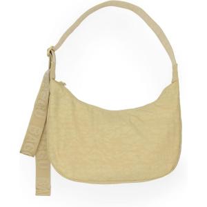 BAGGU Medium Nylon Crescent Bag(Butter)