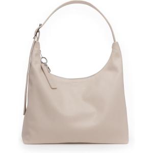 BAGGU Recycled Leather Shoulder Bag – Stone