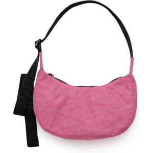 BAGGU Small Nylon Crescent Bag(Azalea Pink)