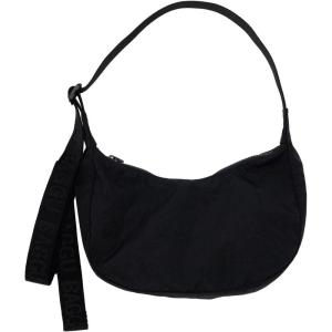 BAGGU Small Nylon Crescent Bag(Black)