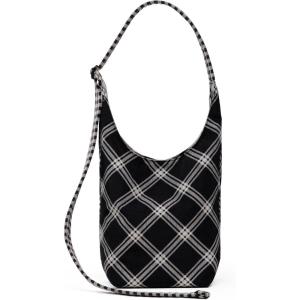 BAGGU Small Nylon Sling(Mixed Plaid)