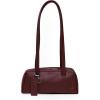 imageBAGGU Small Recycled Leather Bowler Bag  Mahogany