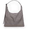 imageBaggu Nylon Shoulder BagBlack  White Gingham