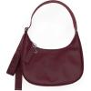 imageMedium Recycled Leather Crescent Bag  Mahogany