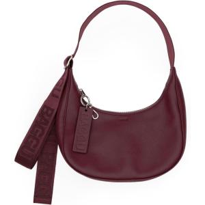 BAGGU Women’s Small Recycled Leather Crescent Bag(Mahogony)