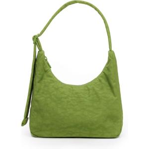 BAGGU Mini Nylon Shoulder Bag – Green Juice