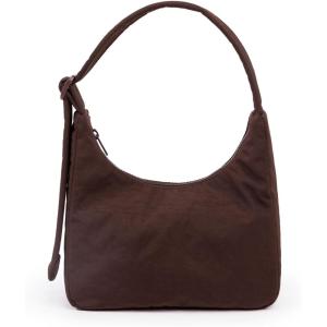 BAGGU Mini Nylon Shoulder Bag | Nylon(Coffee)