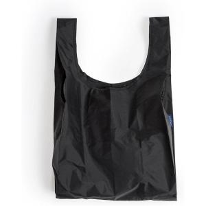 BAGGU Standard Reusable Shopping Bag, Ripstop Nylon Grocery Tote or Lunch Bag(Black)