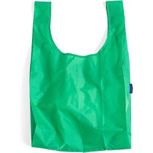 BAGGU Standard Reusable Shopping Bag, Ripstop Nylon Grocery Tote or Lunch Bag(Leaf)