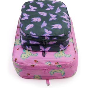 BAGGU Large Packing Cube Set – Carrots & Berries(Spring Animals)