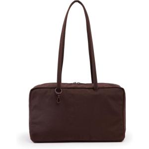 BAGGU Medium Nylon Bowler Bag(Coffee)