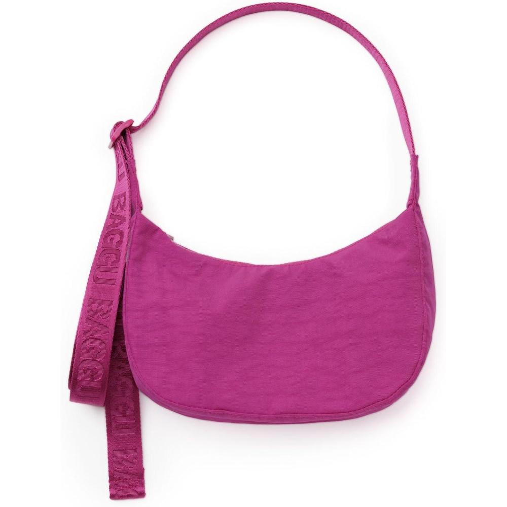 imageBAGGU Small Nylon Crescent BagDeep Fuchsia