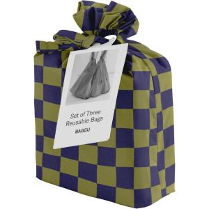 BAGGU Standard Set of 3 – Jewel Checks