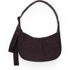 imageBAGGU Medium Nylon Crescent Bag  Chocolate Plum