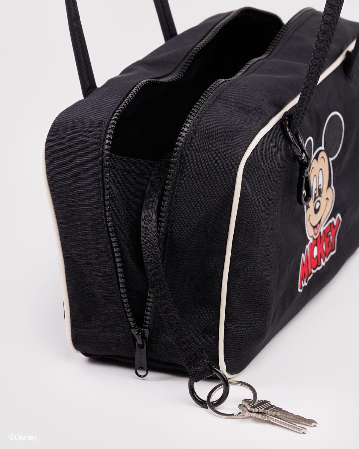 imageBAGGU Nylon Bowler BagEmbroidered Mickey Mouse Club