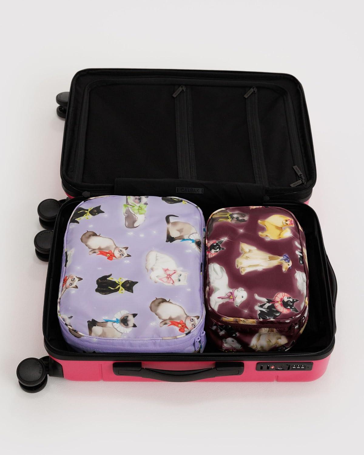 imageBAGGU Packing Cube Set Mickey amp MinnieFancy Animals
