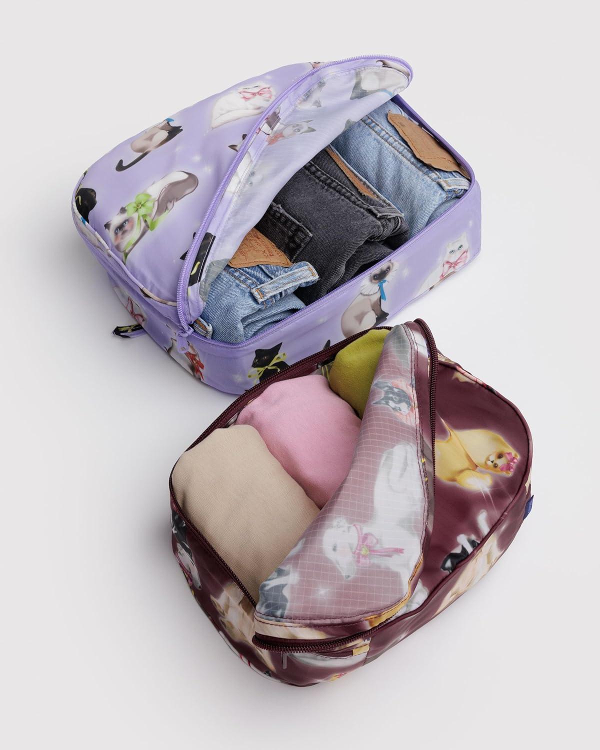 imageBAGGU Packing Cube Set Mickey amp MinnieFancy Animals