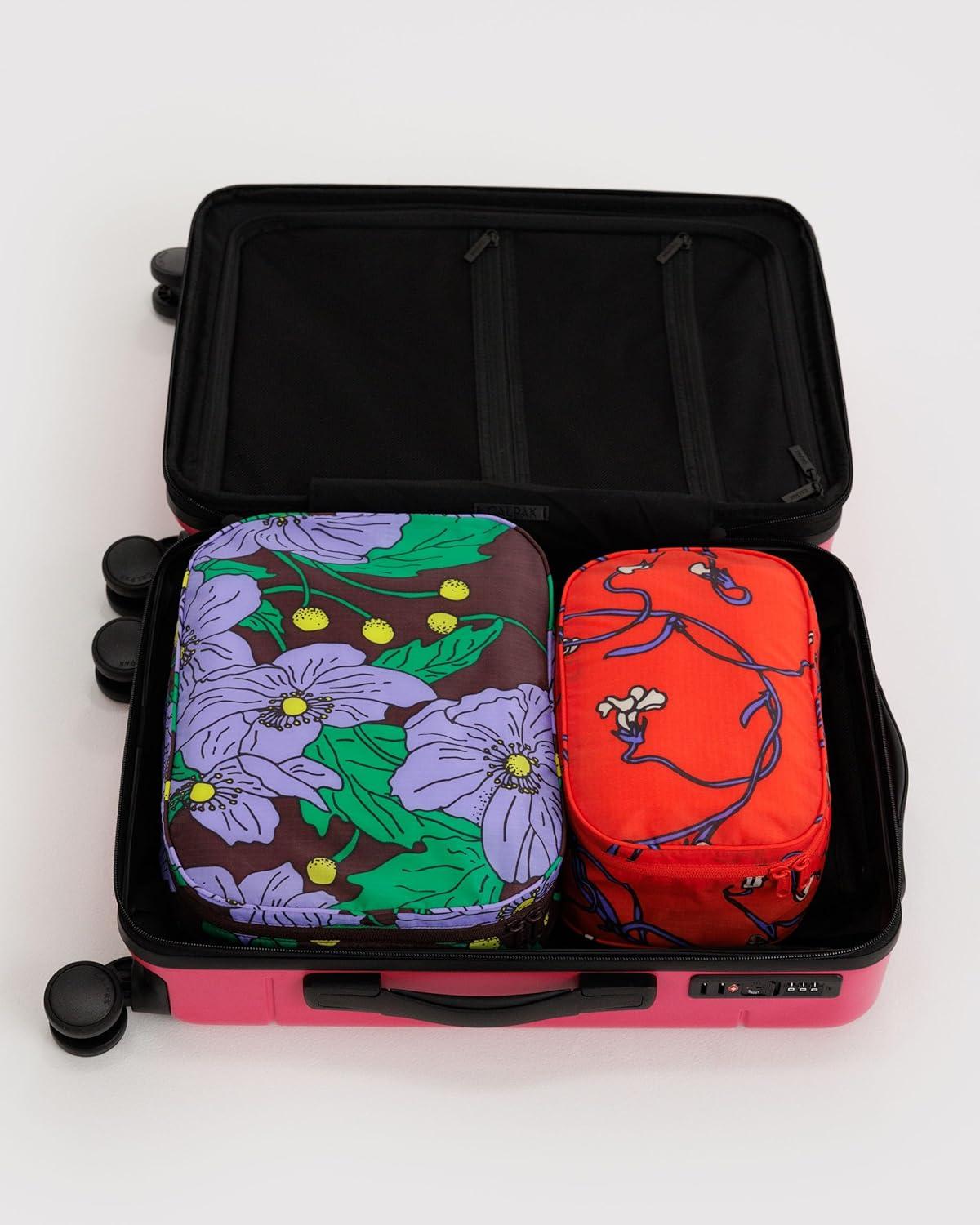 imageBAGGU Packing Cube Set Mickey amp MinniePoppy Mix