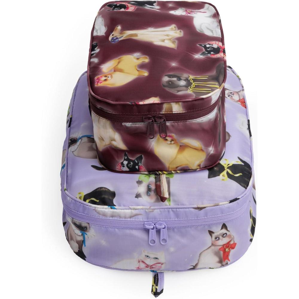 imageBAGGU Packing Cube Set Mickey amp MinnieFancy Animals