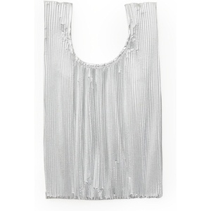 BAGGU Pleated(Chrome Metallic)
