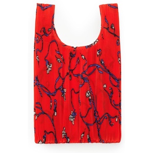 BAGGU Pleated(Red Snapdragon)